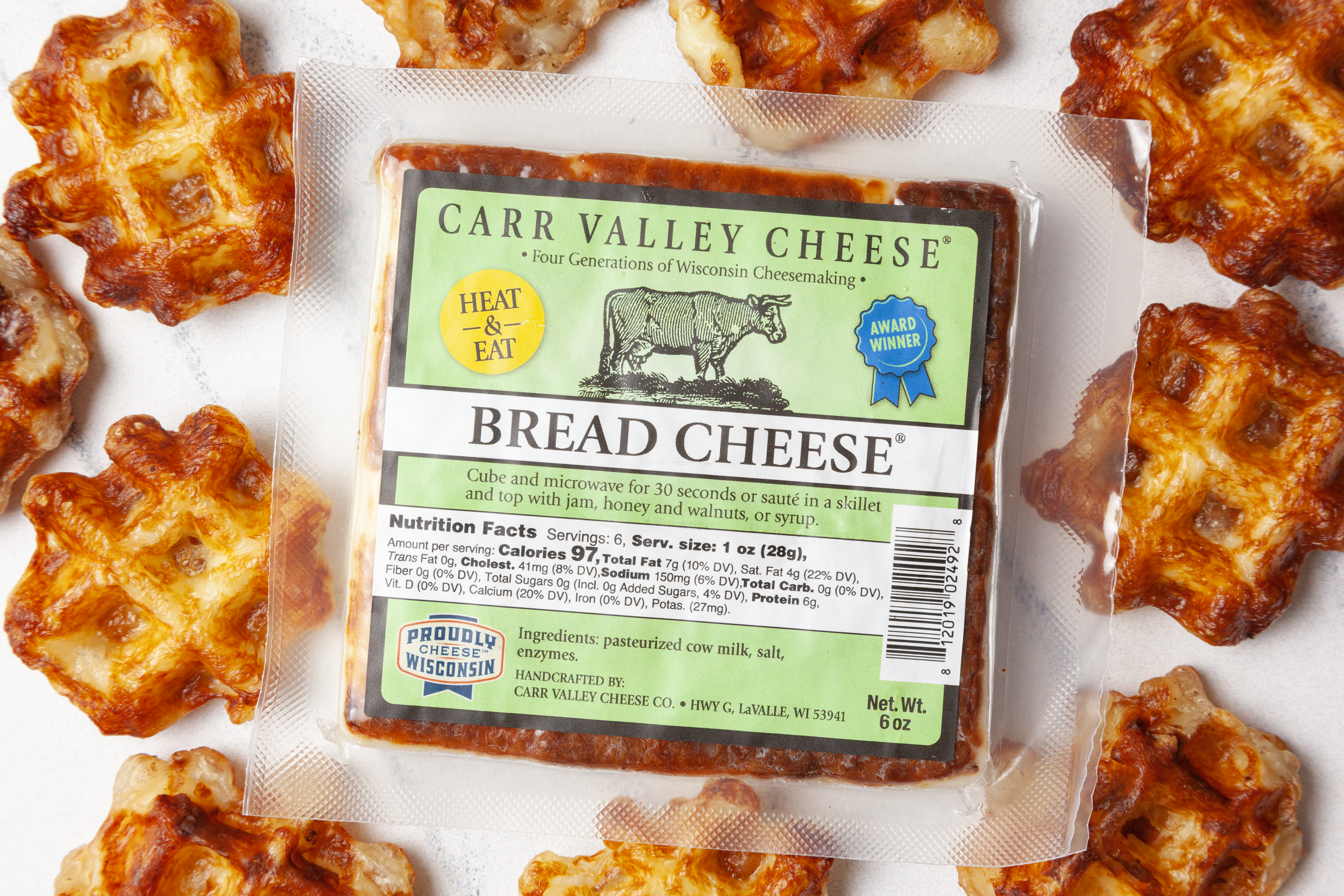 Carr Valley Cheese: Bread Cheese